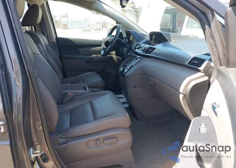 2014 Honda Odyssey Ex-L from USA, damaged, VIN 5FNRL5H65EB011363